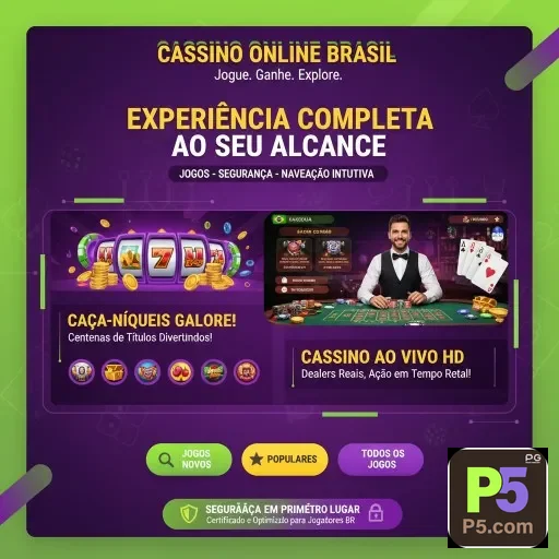 Baixe o app oficial p5 com acesso mobile seguro
