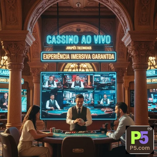 Tela do app oficial p5 com login seguro no celular