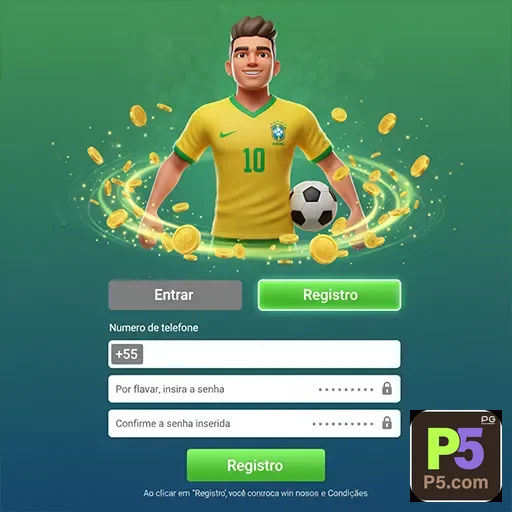 Instale o app p5 e navegue em ambiente confiável